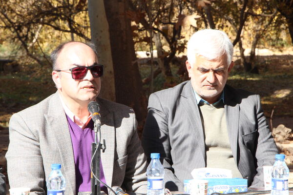نشست خبری ششمین جشنواره قرمه مهریز در باغ جهانی پهلوان پور