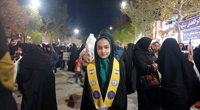 آیین چهلمین روز شهادت امام خامنه‌ای، میهمان دیار کهن نیشابور