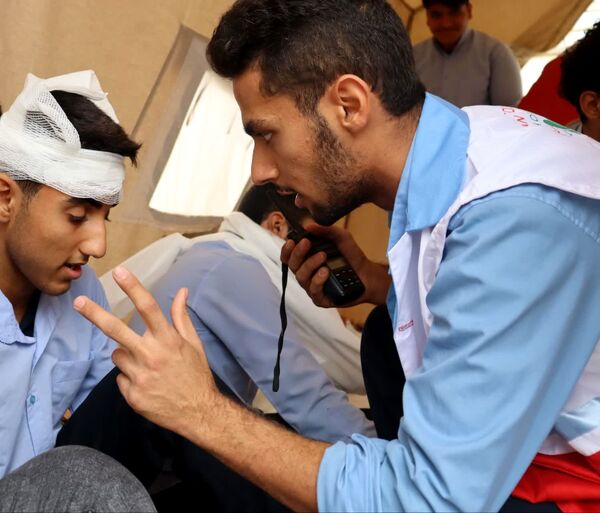  مانور زلزله در تنگستان 