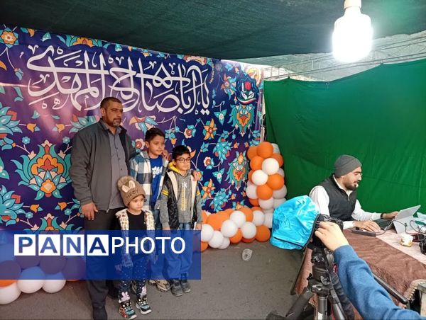 جشن میلاد حضرت مهدی (عج) در امامشهر با برپایی «پیاده‌راه ولی عصر(عج)»