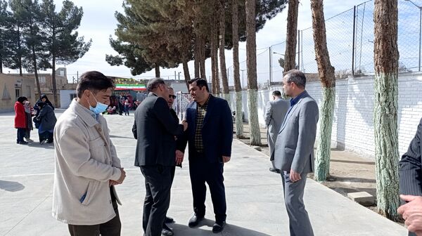 افتتاحیه آموزشگاه ۱۲ کلاسه‌ یاسمن خاکباز ۲ شهرستان نیشابور