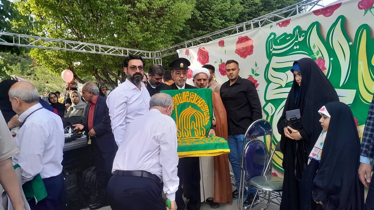 مراسم باشکوه «اجتماع امام رضایی‌ها » با حضور مردم و مسئولان در کرج