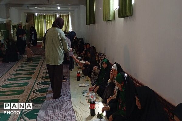 مراسم عزاداری امام رضا علیه السلام در حسینیه شهر بار نیشابور