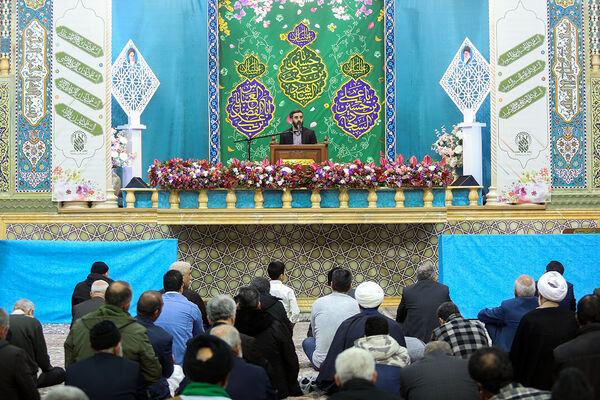 مراسم جشن شب میلاد امام زین العابدین(ع) در حرم حضرت معصومه(س)