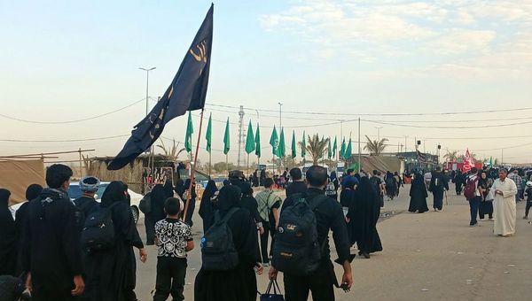  پیاده‌روی اربعین از نجف تا کربلای معلی 