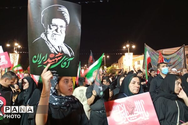 طنین فریادهای خون‌خواهانه در شام غریبان شیراز