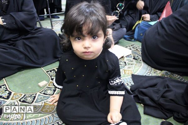 مراسم شیرخوارگان حسینی در منطقه پردیس