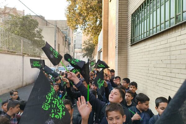 مراسم عزاداری نوگلان فاطمی در دارالقرآن حجت الاسلام قرائتی
