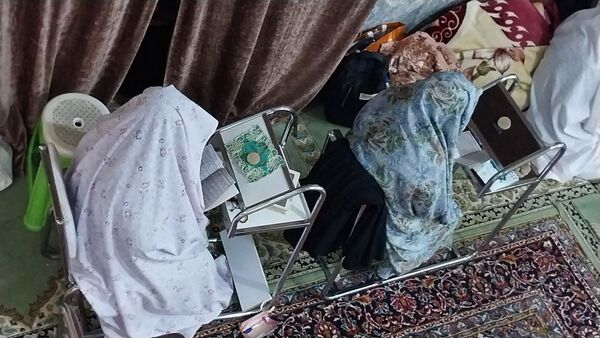 سومین روز اعتکاف دانش‌آموزان در نیشابور برگزار شد 