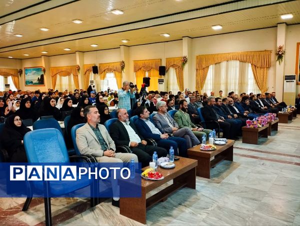 آیین اختتامیه سیزدهمین جشنواره نوجوان سالم و یاریگران زندگی استان مازندران