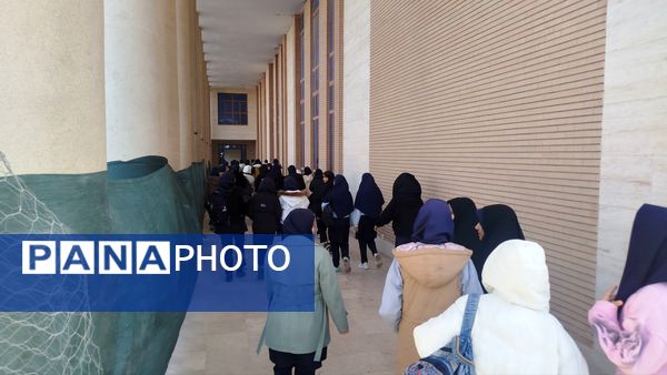 بازدید دانش‌آموزان دبیرستان پیرایش از افلاک‌نما نیشابور 