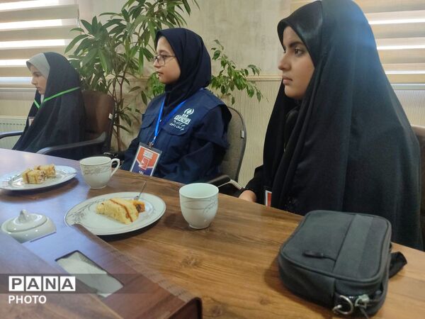 آیین تجلیل و تقدیر از دانش آموزان  خبرنگار خبرگزاری پانا ناحیه۳