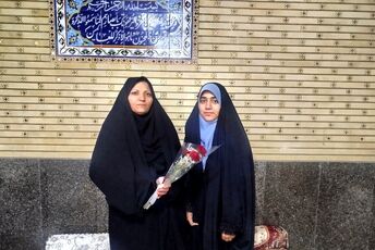 قدردانی خبرنگار پانا از معاون مدرسه در مسجد محله