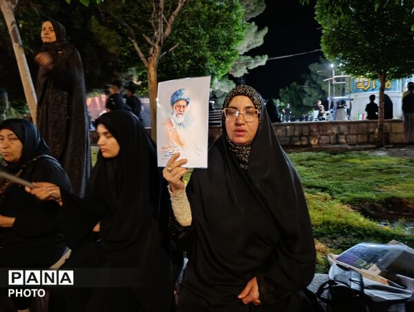 مراسم عزاداری شب سوم ماه محرم در نیشابور 