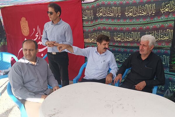 بازدید مدیر سازمان دانش‌آموزی کرمانشاه از موکب‌های اربعین حسینی 