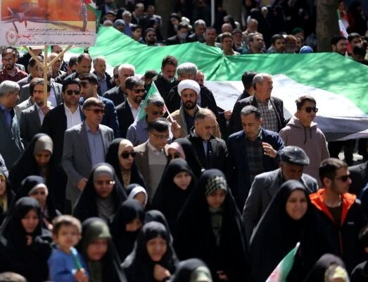  راهپیمایی روز جهانی قدس در بجنورد 