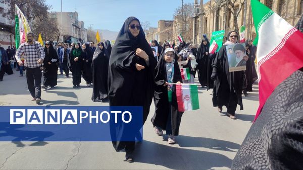 حماسه آفرینی مردم اراک در روز قدس