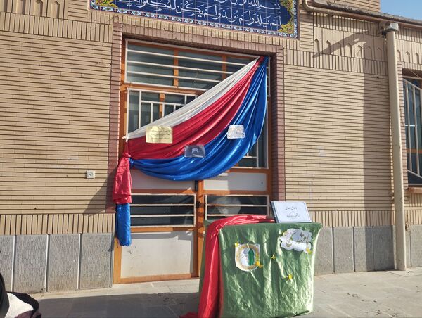 جشن میلاد امام زمان در هنرستان شهید شهیدی خلیل آباد 