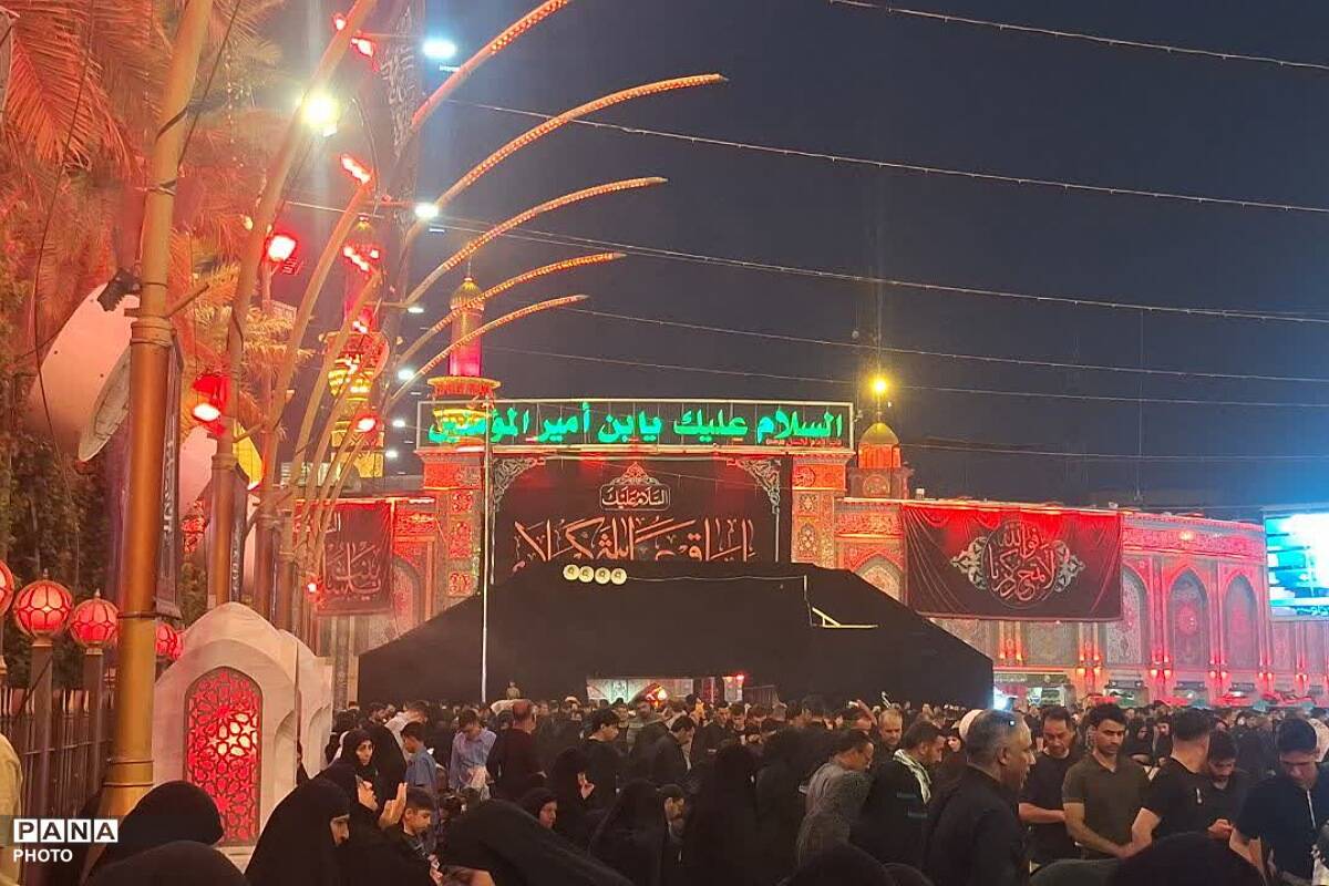 برپایی موکب شهدای فیروزکوه در بین‌الحرمین 