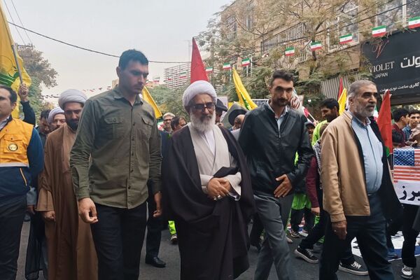  راهپیمایی ۱۳آبان در شهرستان ورامین