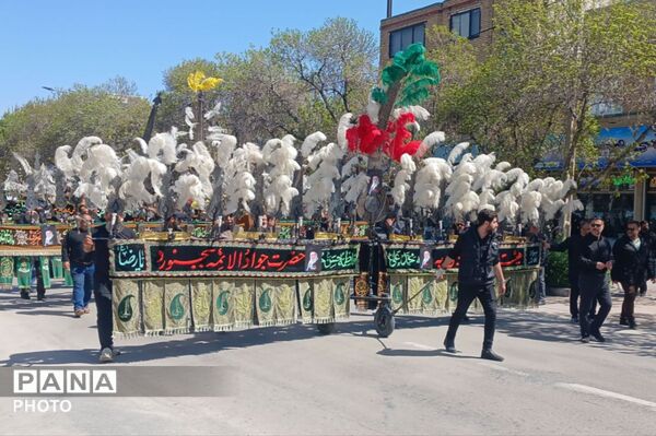 مراسم بزرگداشت چهلمین روز شهادت قائد امت در بجنورد