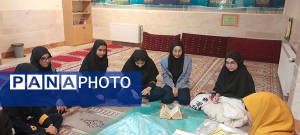 مسابقات قرآنی در دبیرستان فرزانگان استعداد درخشان ملارد