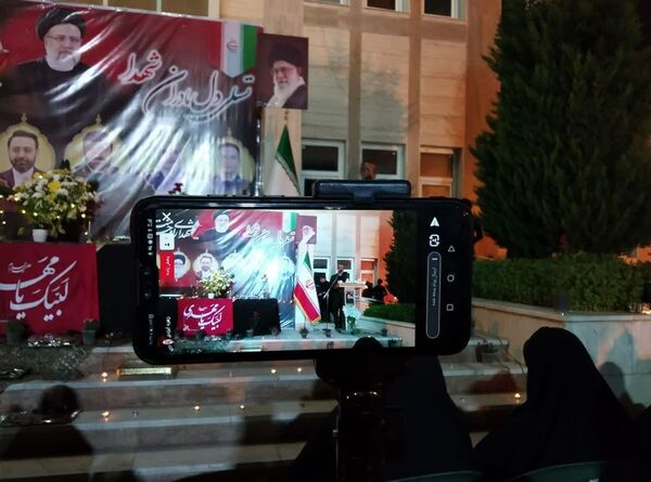 سوگواره مادران کاشمری در مراسم یادبود تسلای مادران شهید