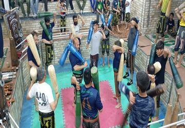 جشن امتیاز دهی سالانه ورزشکاران گود باستانی زورخانه ای شهربار