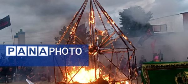 آیین شبیه‌خوانی در شهرستان محمودآباد