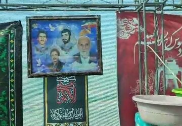 برپایی موکب پنج تن آل عبا در مرز چزابه آماده خدمت به زائران سید الشهدا
