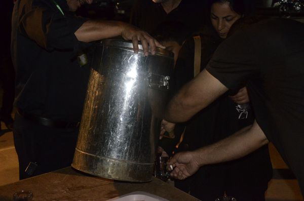 مراسم شب نهم محرم در هیئت فرهنگیان  نیشابور