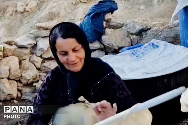 روایت تصویری از یک روز زنان عشایر بختیاری 
