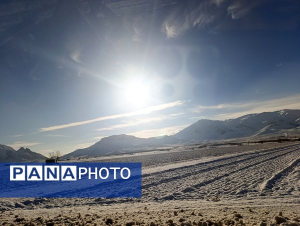 برف زمستانی مهمان شهرستان کیار شد
