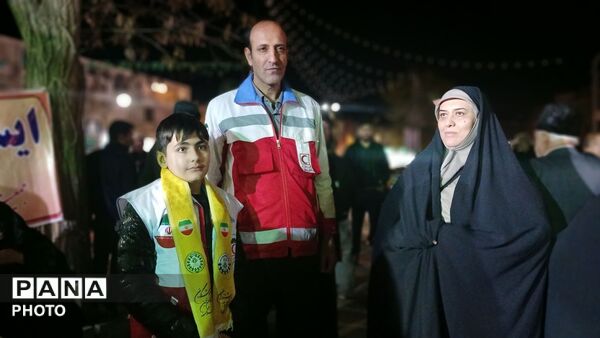 حضور فعال هلال‌احمر در قلب تجمعات شهرستان فارسان
