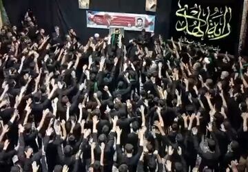 روایت خبرنگار پانا از مراسم سوم شهدای کربلا در یزد 