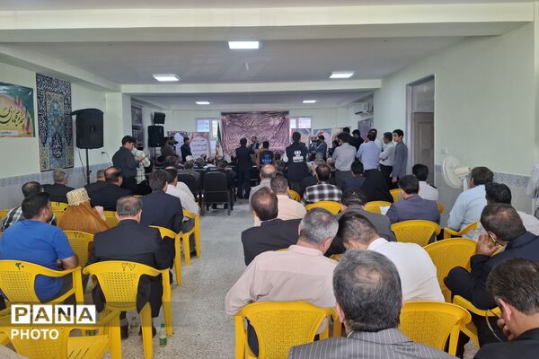 آیین افتتاح مدارس خیرساز در کازرون