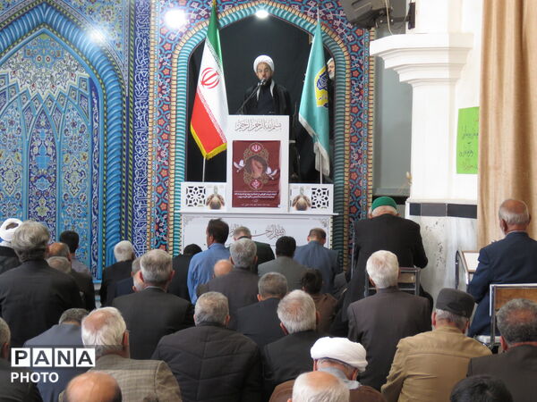 نماز عبادی سیاسی جمعه در خلیل آباد