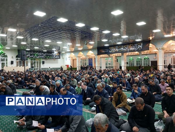 برگزای مراسم شب قدر و نوزدهم ماه رمضان در امامزاده سید حمزه کاشمر