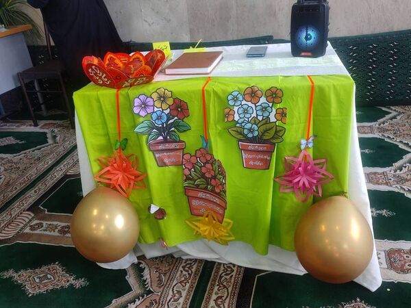 اعیادشعبانیه با حضور پر رنگ دانش‌آموزان مدرسه شهید معظم