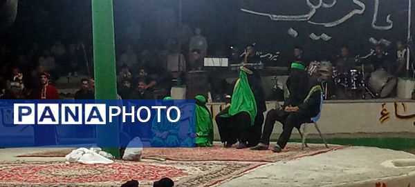 اجرای تعزیه شهادت حضرت علی اکبر(ع)