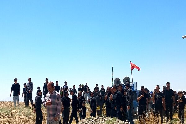 مراسم سوگواری سالار شهیدان حضرت اباعبدالله الحسین (ع) در روستای گزکوه 