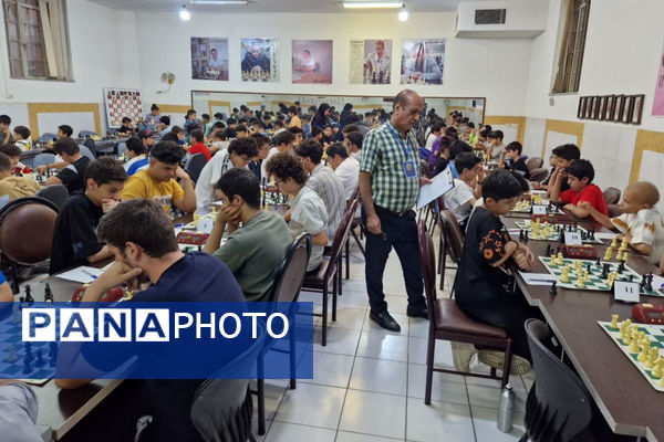 برگزاری مسابقات شطرنج استان فارس