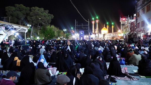 مراسم سومین شب قدر در حرم حضرت معصومه(س)