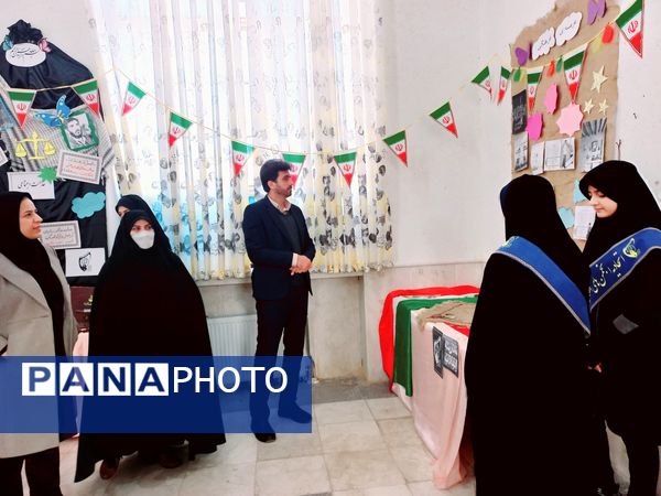 افتتاح مدرسه انقلاب دبیرستان فرزانگان آشخانه