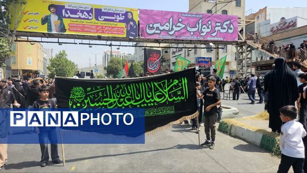 مراسم عاشورای حسینی با حضور پرشور مردم عزادار یاسوج