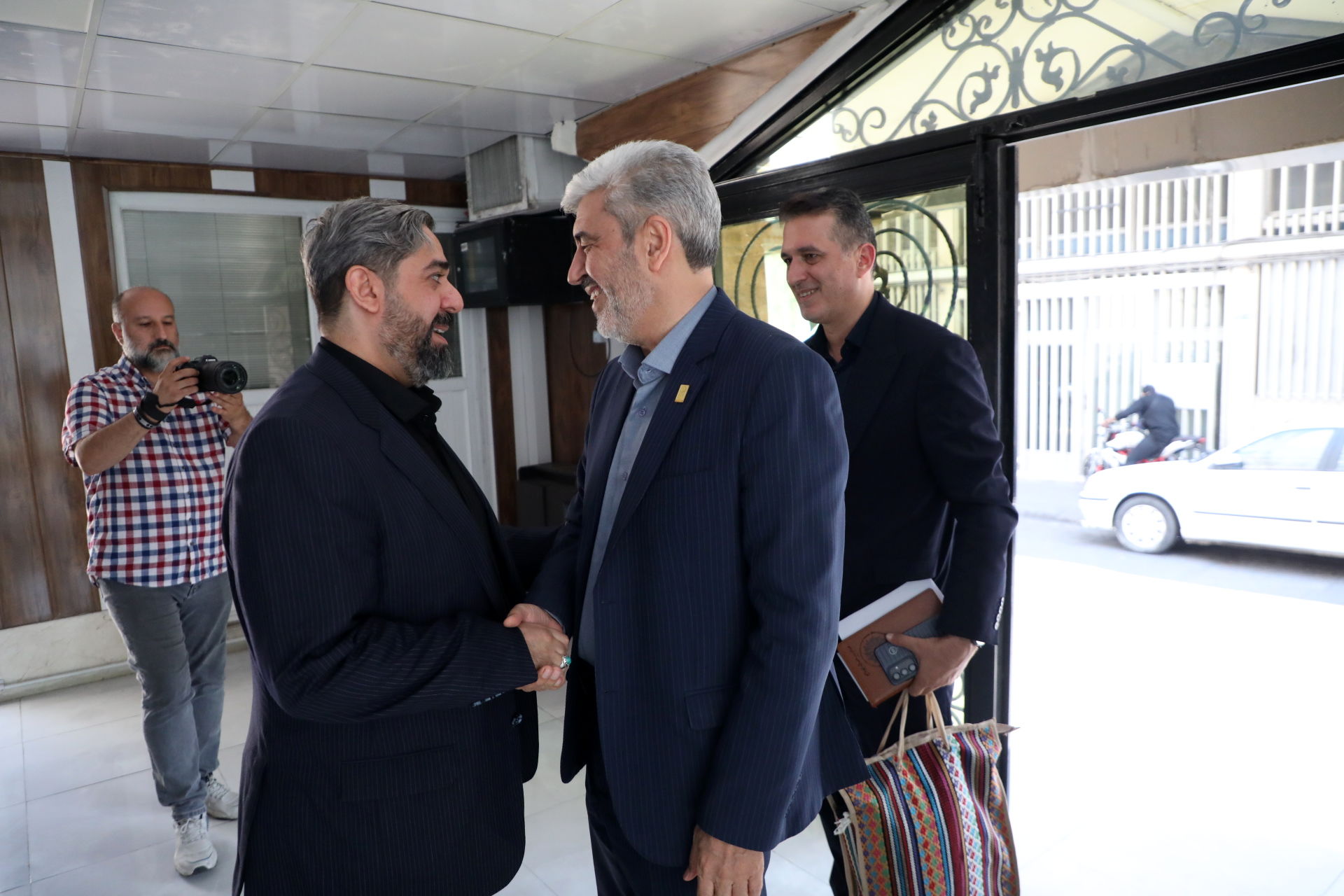 بازدید رئیس دانشگاه فرهنگیان از خبرگزاری پانا