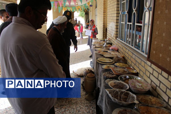 مدارس آب‌پخش به استقبال دهه فجر رفتند