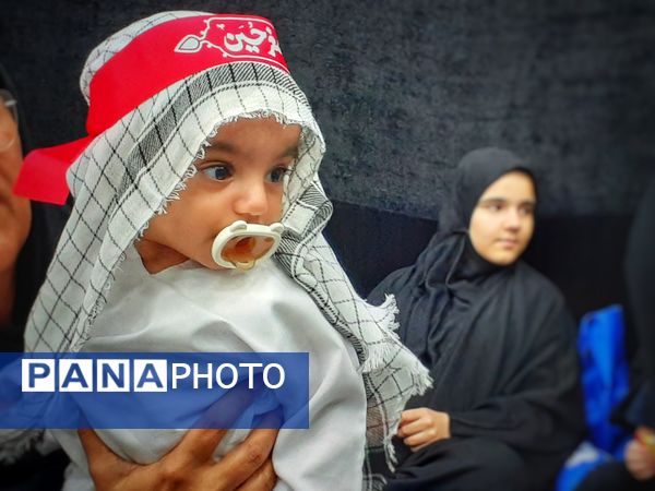 حماسه عشق و وفا در جمع شیر‌خوارگان حسینی