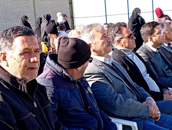 افتتاح چمن مصنوعی روستای قوژد