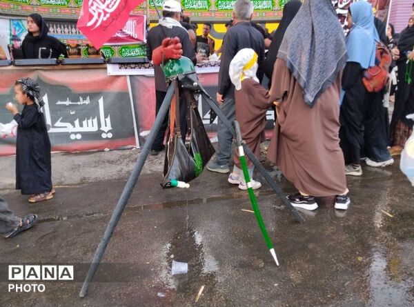 راهپیمایی جاماندگان اربعین در بندرعباس
